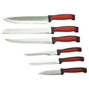 Sold at Auction: Miracle Blade Knife Set & Knife Block