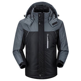 Jaket Ski Pria Kustom Pabrik, Mantel Olahraga Luar Ruangan, Jaket Musim Dingin, Tahan Air/Tahan Angin/MVP Bernapas