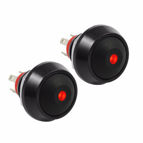 Bouton Poussoir switch 4 Pin 12X12X6mm Noir