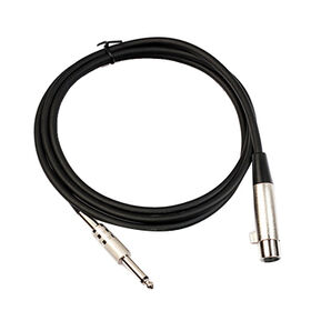 Buy Wholesale China High Quality 6.35mm Mono Jack 1/4'' Ts Cable