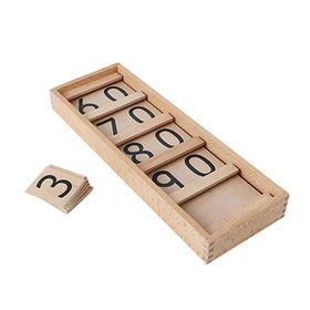 Acheter Jouets Montessori, jouets éducatifs préscolaires en bois 6