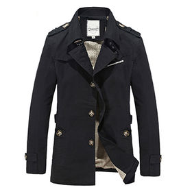 custom long trench coat