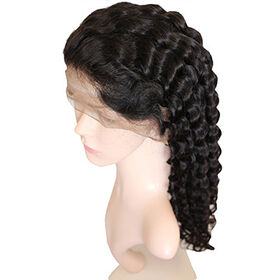 Perruque 100% Cheveux Indiens Lisse - 30 Pouces, Full Lace, Naturelle
