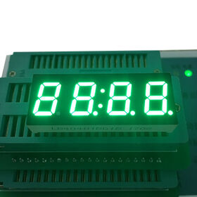Pure Green 0.4inch 4-digit 7-segment LED Display, for Home Appliance