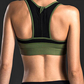 Bra Yoga Pakaian Aktif Atasan Bra Olahraga Jogging High Sports Supportive