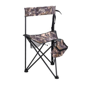 Tripod Stool With Backrest Fishing Camping Chair With Carry Strap - Expore  China Wholesale Tripod Stool Easy Folding Camo Stool and Fishing Chair,  Camo Stool