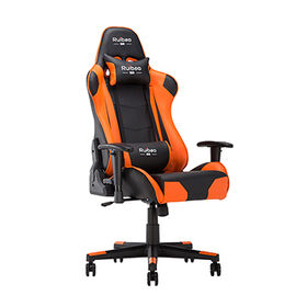 Ruibao Racing Gaming Chair High Back PU Leather Office Chair 360 Rolling Casters Adjustable Armrest Video Game Chair