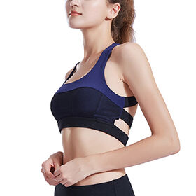 Bra olahraga, pakaian yoga kain cepat kering, tank top & bra yoga seksi & modis untuk kebugaran