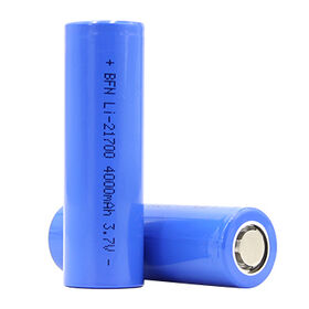 Batería cilíndrica recargable de Li-ion 21700 de 4000 mAh, fabricación de baterías de alta descarga