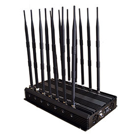 14 Antennen Wireless Signal Störsender, Handy 3G/4G LTE/Wimax Blocker/Walkie-Talkie Signal Störsender Desktop Modell Ausrüstung