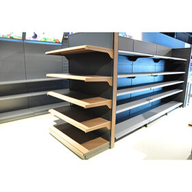 Étagère Gondole Double Face avec Revêtement en Poudre pour Magasins - Fabricant Leader