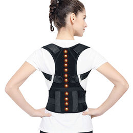 Modetro Sports Posture Corrector Spinal Support -Physical Therapy Posture  Brace for Men or Women - Back, Shoulder, and Neck Pain Relief - Spinal Cord