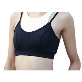 Bra Olahraga Jogging, Yoga, Pakaian Aktif - Bahan Nilon Spandex Cepat Kering
