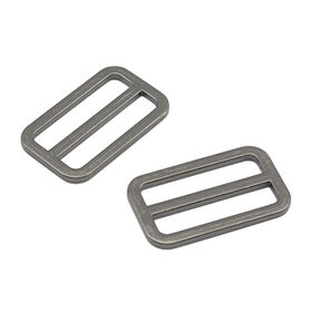 Metal adjustable sliding buckles for bag, bag clamp buckles accessories