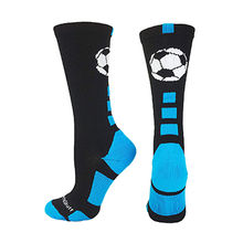 multiple colors Soccer Ball Athletic Crew Socks