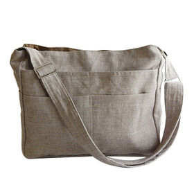 Briefcase, made of canvas