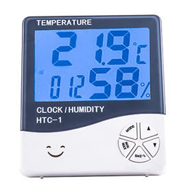 3-in-1 Indoor Temperature and Humidity Station Barometer - China  Temperature Humidity Monitor, Environment Meter