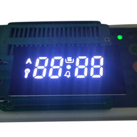 Displays LED de 4 dígitos blancos ultrabrillantes personalizados para temporizadores digitales de hornos