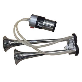 Acheter Klaxon de voiture électrique 150db, haut-parleur, double trompette,  klaxon à Air 12V avec relais pour voiture