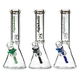 13" Shiny Designer Beaker Water Pipe – 4aceswholesale