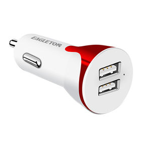 Tree-on-Life Universal 12V Mini Portable 3.1A Dual USB Ports Car Vehicles Charger for Mobile Phone Tablet PC Devices for USAMS