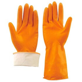 Buy China Wholesale Household Latex Gloves, Fish-scale Pattern For Maximum  Grip & Household Gloves $0.2