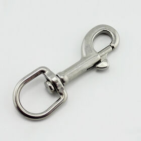 Buy Wholesale China High Polished Trigger Snap Hook Swivel Hook Aisi316/304 Stainless  Steel Spring Snap Hook & Trigger Snap Hook at USD 0.25