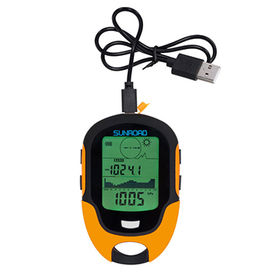 Altimètre numérique, multifonction LCD boussole altimètre baromètre  thermomètre extérieur compteur dispositif avec lanière