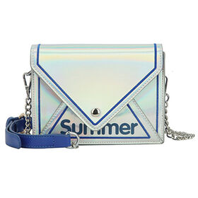 2019 Heißer Verkauf Radient PU Tasche, modische Schultertasche aus Kunstleder, Damen Sling Kettentasche