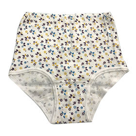 Custom Logo No-trace Underpants Women Mature Woman Panty Sexy Mid