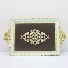 China Decorative Vanity Mirror Tray Cake Chocolate Plate