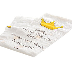 Couverture d'emmaillotage personnalisée en mousseline de coton pour bébés - Vente en gros