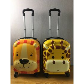 kids luggage in store