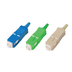Conector de fibra óptica instalable en campo SM-SC/APC 3mm