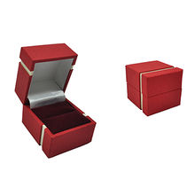 Wholesale Bulk 10 Colors Romantic Velet Heart Ring Gift Boxes Jewelry Supplie hi