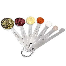 Buy Wholesale China Adjustable Measuring Spoon With Creative Double And  Clear Scale For Dry/semi-liquid Powder Ingredient For Baking,cooking,  Coffee & Kitchen Measuring Spoon at USD 0.37