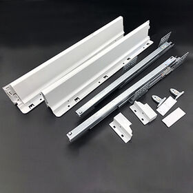 China Drawer Metal Box Soft Close Slides From Dongguan Wholesaler
