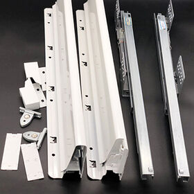 China Drawer Metal Box Soft Close Slides From Dongguan Wholesaler
