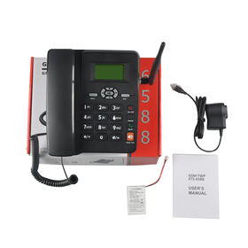 Fixed wireless phone landline phone with dual sim card ETROSS ETS-6588
