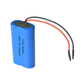 7.4V 2600mAH Lithium Polymer (Li-Po) Battery - 18650 Model buy online at  Low Price in India 