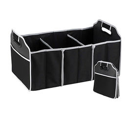 Organizador de maletero de coche 600D con bolsa isotérmica, organizador plegable para coche y hogar
