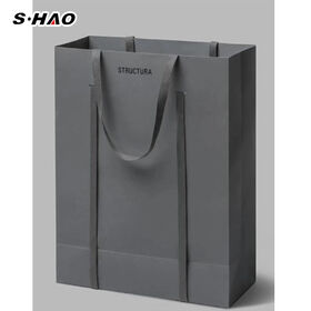OEM Promotional Made of Art, Ivory and Kraft Paper, Convenient to Use shopping bag for shoes clothing jewel super market shopping