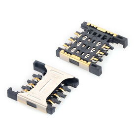 MUP-C790 Micro-SIM-Kartenhalter 6-polig mit Metallbrücke Micro-SIM-Kartenanschlüsse für GPS