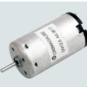 Moteur CC à balais de charbon ODM 12V 3W OD22.0mm*35.8mm(L) pour rideaux intelligents