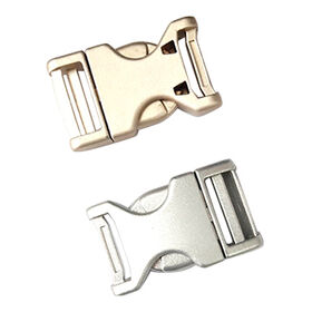 25mm leichte Metallschnalle aus Aluminiumlegierung mit seitlicher Entriegelung für Taschenriemen