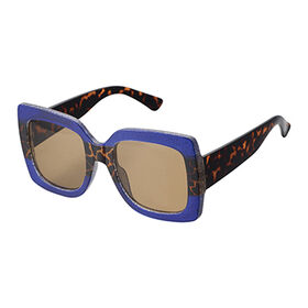 Over size square woman Fashion plastic Sunglasses