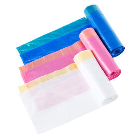 Bolsas de basura compostables con almidón de maíz y PBAT para uso industrial y doméstico