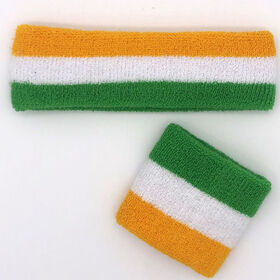 Customized sweat-absorbent towel for exercise and fitness wrist headband