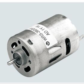 ODM 2.4V OD27.7mm*37.8mm(L) Moteur CC à balais en carbone WRS-380SH pour tournevis électrique