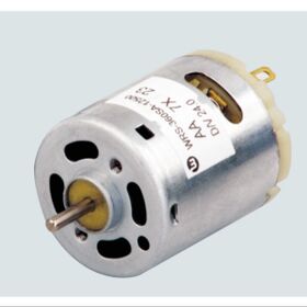 Motor de CC con escobillas de carbón ODM DC24V OD: 27.7mm*32.5mm(L) serie WRS-360SA para robot aspirador